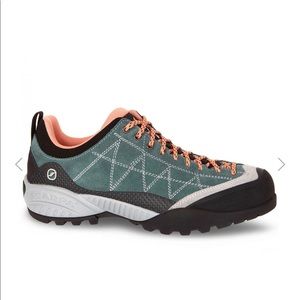 Scarpa Nile Blue/Salmon Zen Pro Hiking and Approach Shoes - 39 (Women's 7.5)